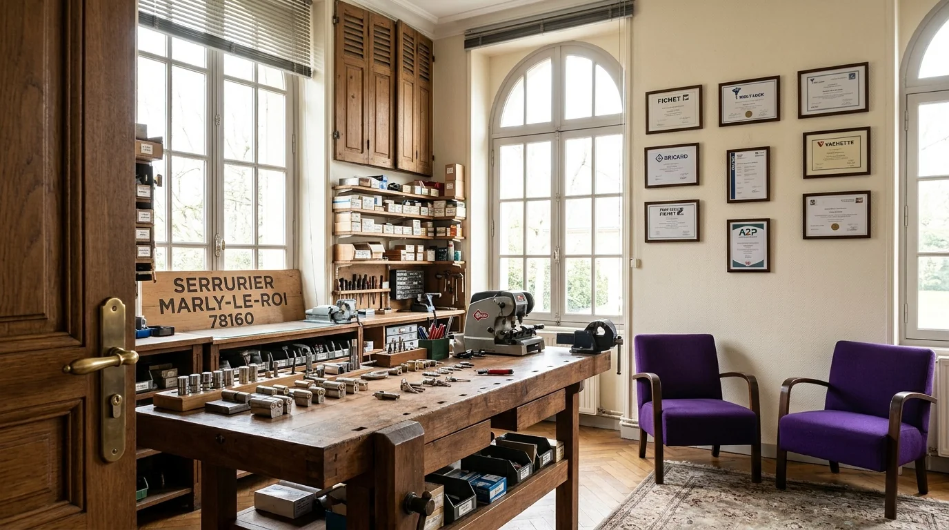 Atelier Serrurier Marly-le-Roi · côté Domaine